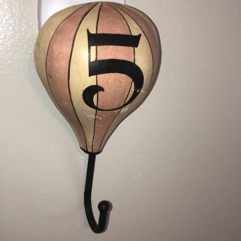 Vintage Hot Air Balloon Hook